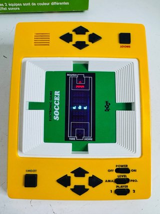 Juego de Fútbol Electrónico Epoch 1981