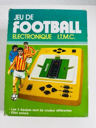 Juego de Fútbol Electrónico Epoch 1981