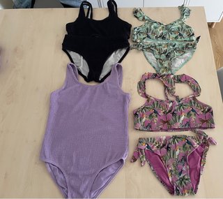 Lote 3 bikinis niña  12/14 años 158/164cm