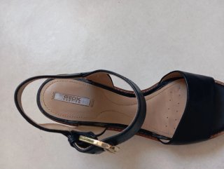 Sandalias Geox Mujer Talla 38 azul marino