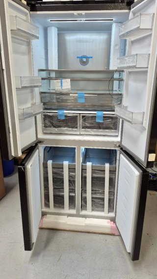 Frigorífico Americano Frigelux MTD190XBI Negro