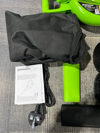 Aspirador/soplador de hojas inalámbrico Greenworks