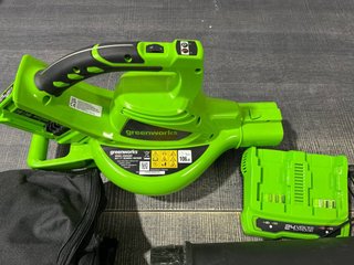 Aspirador/soplador de hojas inalámbrico Greenworks