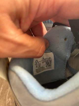 Nike Air Jordan 4 Blu/Grigio