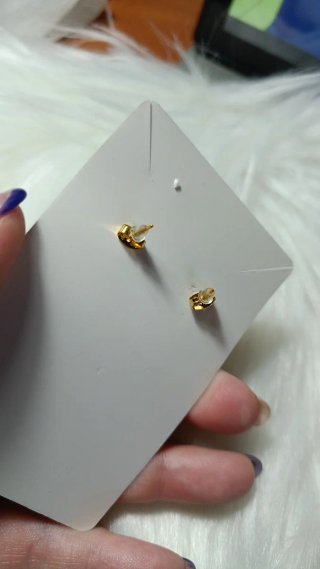 Pendientes Hojas y Estrellas Azules y Blancos