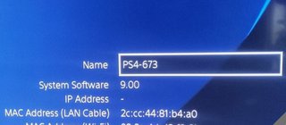 Playstation 4 Pro firmware 9.0 1tb