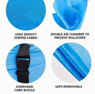 Sofá Inflable Portátil Azul