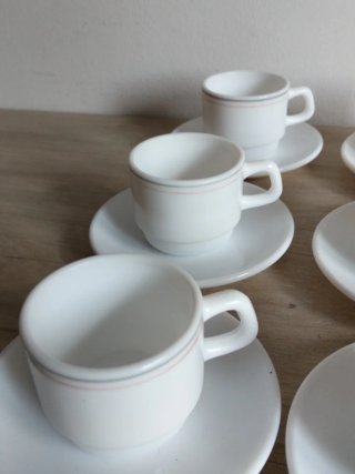 Juego 12 Tazas Pequeñas Arcopal