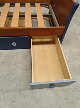 Cama infantil 190x90 con cajones