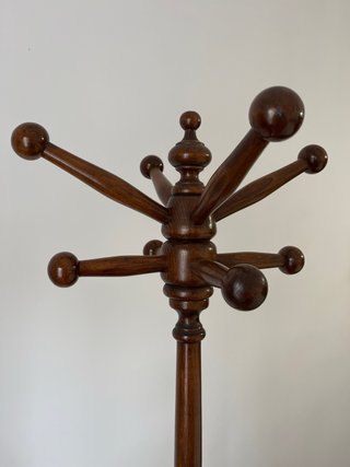 Perchero de pie de madera 1,7 m