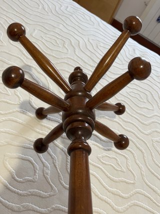 Perchero de pie de madera 1,7 m