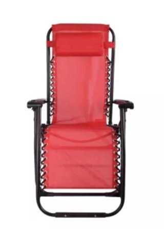 Silla Tumbona Plegable Tela y Metal