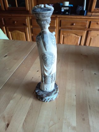 Figura Emperatriz China Alabastro