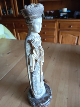 Figura Emperatriz China Alabastro