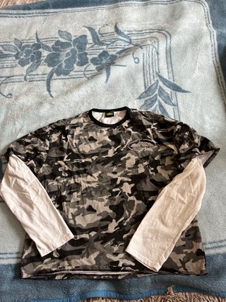 Camiseta Corteiz Camuflaje Manga Larga