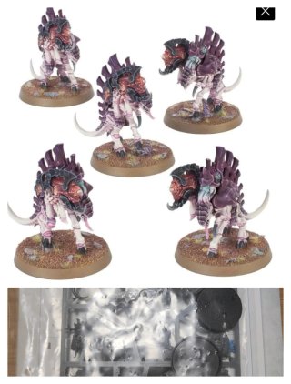 Espinogantes Tiranidos Warhammer 40k