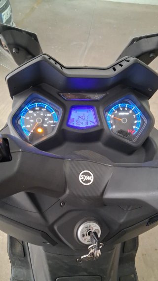SYM Joymax Z 125cc Negra