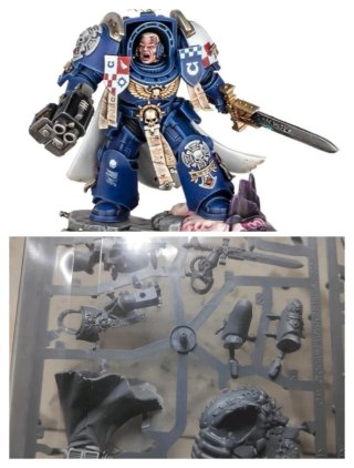 Capitán Exterminador Warhammer 40k