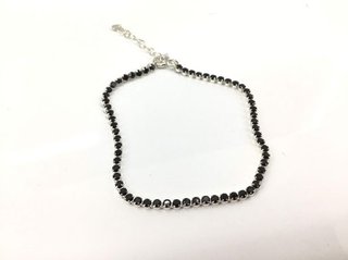 Pulsera Plata 925 con Circonita Negra
