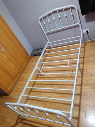 Cama de forja individual 90x190