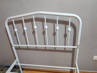 Cama de forja individual 90x190