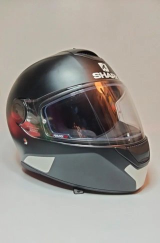 Casco integral Shark impecable