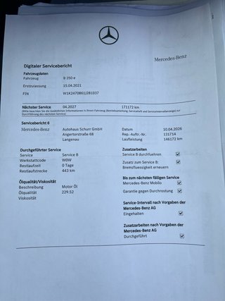 Mercedes-Benz Clase B 2021