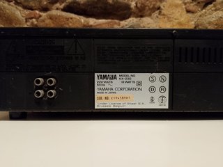 Platina Cassette Yamaha KX-230 Stereo