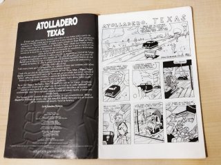 🇪🇸 Cómic "Atolladero, Texas" de Miguel A. Martín