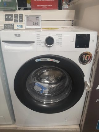 Lavadora Beko 8kg 1200 rpm