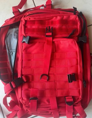 Mochila Táctica Roja