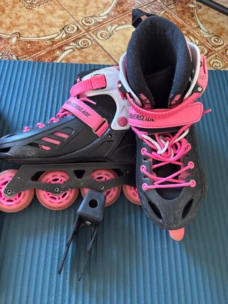 Patines ajustables POWERSLIDE 35-38 + Protecciones