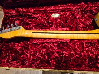 Mastil Fender american Telecaster Arce Rizado