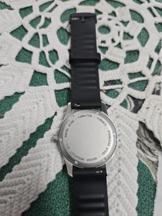 Reloj Hamilton Khaki Negro