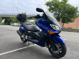 Yamaha Tmax 500 Maxi Scooter Azul
