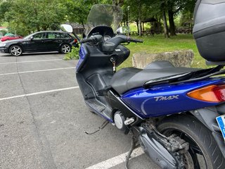 Yamaha Tmax 500 Maxi Scooter Azul