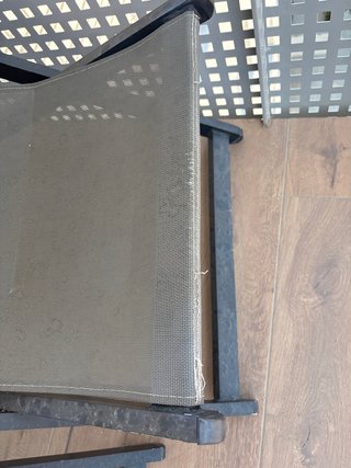 2 Sillas de Jardín Plegables
