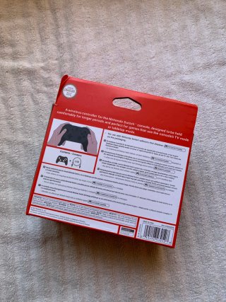 Mando Pro Nintendo Switch Negro