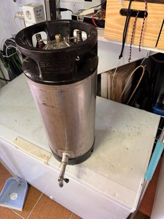 Bidón Acero Inox para Vino/Mosto