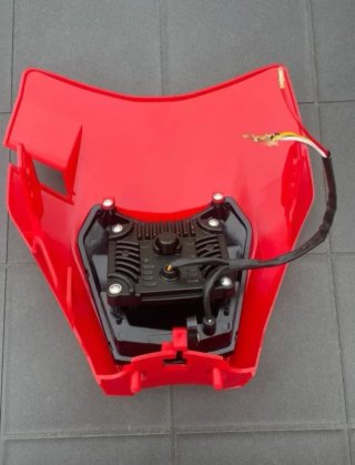 Careta LED Roja
