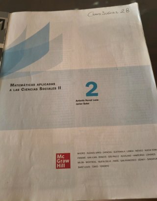 Matemáticas Aplicadas a las Ciencias Sociales I...