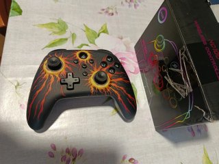 Mando Inalámbrico Xbox Diseño Fuego
