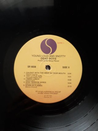 Vinilo Dead Boys - Young Loud and Snotty