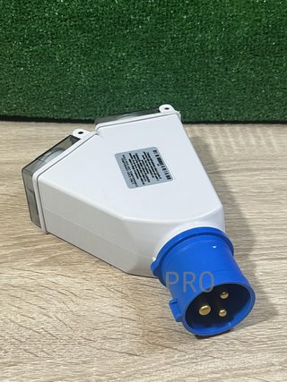 Adaptador Industrial Cetac-schuko WOLFPACK LINEA PROFESIONAL