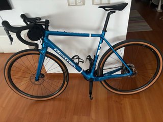 Bicicleta Berria Grava Talla L Azul