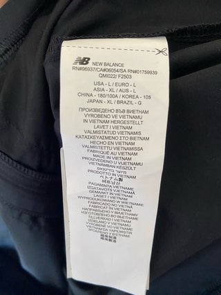 Chaqueta Cortavientos New Balance