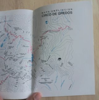 Mapas guía de la Sierra de Gredos