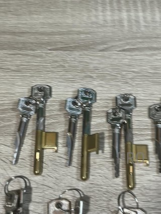 8 Pares de Llaves bloque/bloqueo Burg-Wächter