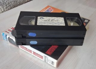 Pack VHS Tom Cruise: Top Gun + Misión Imposible