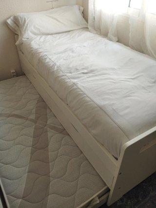 Cama nido con 2 cajones y colchón